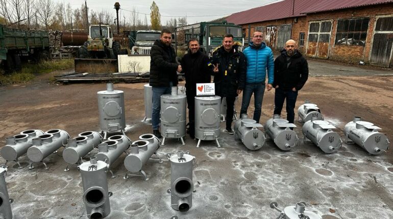 Installation de poêles à bois à Makariv
