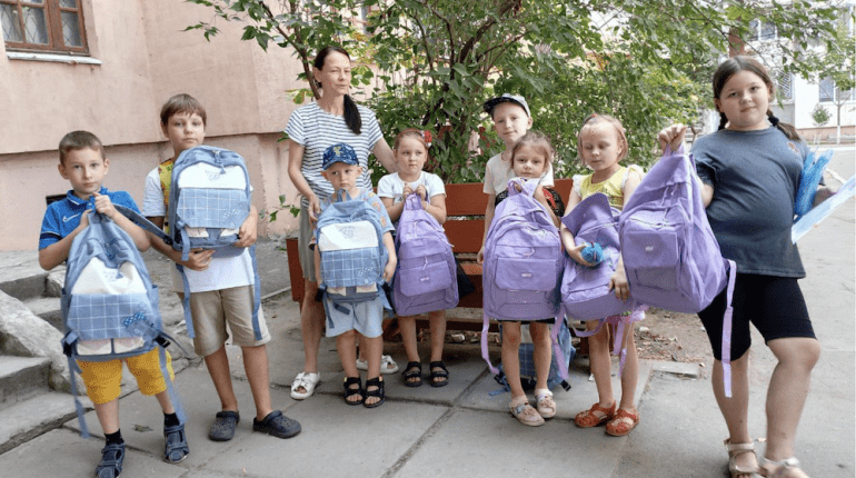 The children of Kherson are also entitled to a real back-to-school experience