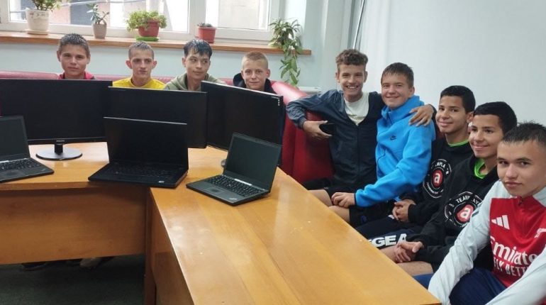 New delivery of computers to the Kharkiv region