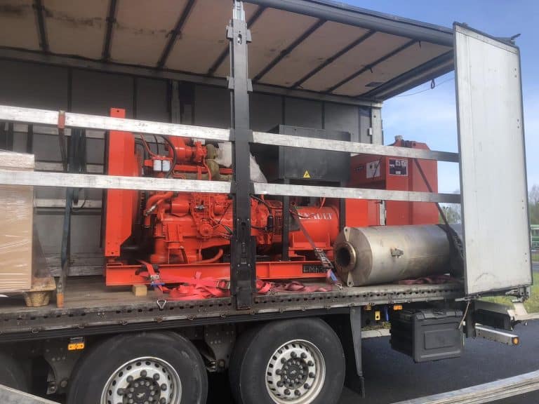 A 300 kVA generator to support vital infrastructure in Ukraine