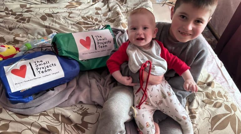 Smiles on the faces of the children of Kherson, whose lives are anything but normal
