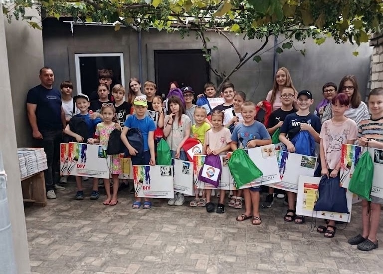 Продовження нашої програми “creative bags” для дітей Херсона